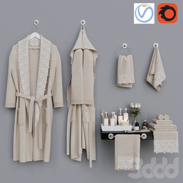 Декоративный набор для санузла 5