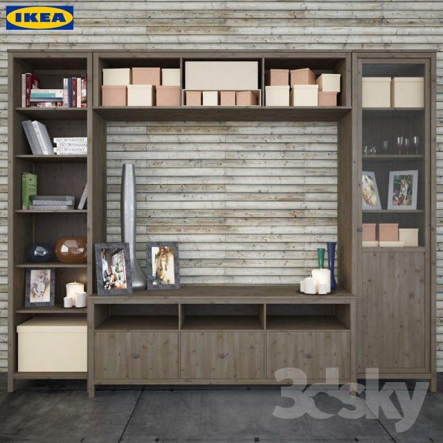 The combination of Ikea to HEMNES living room series