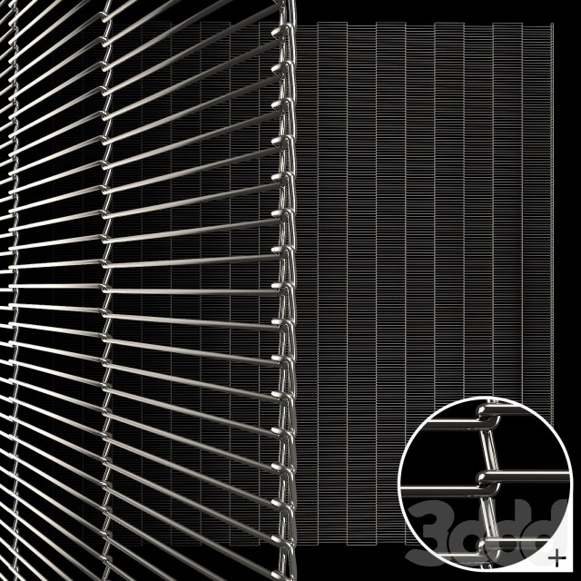 Architectural metal mesh 57x5mm