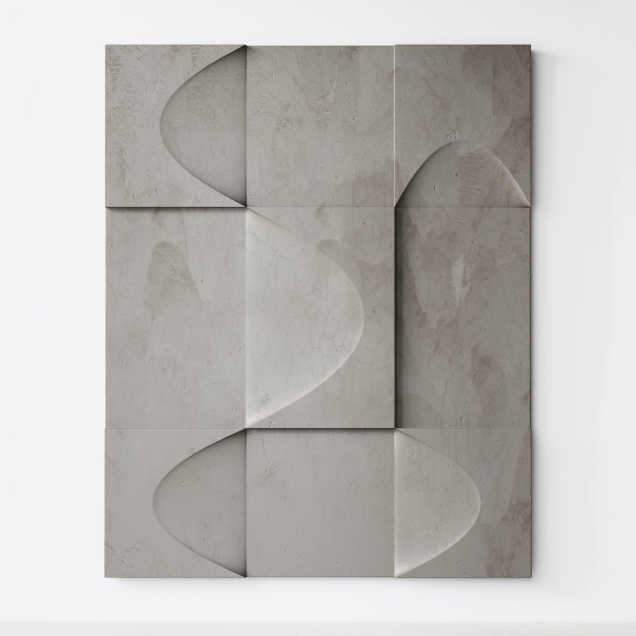 Abstract composition. Relief. Plateau. 15 -relief