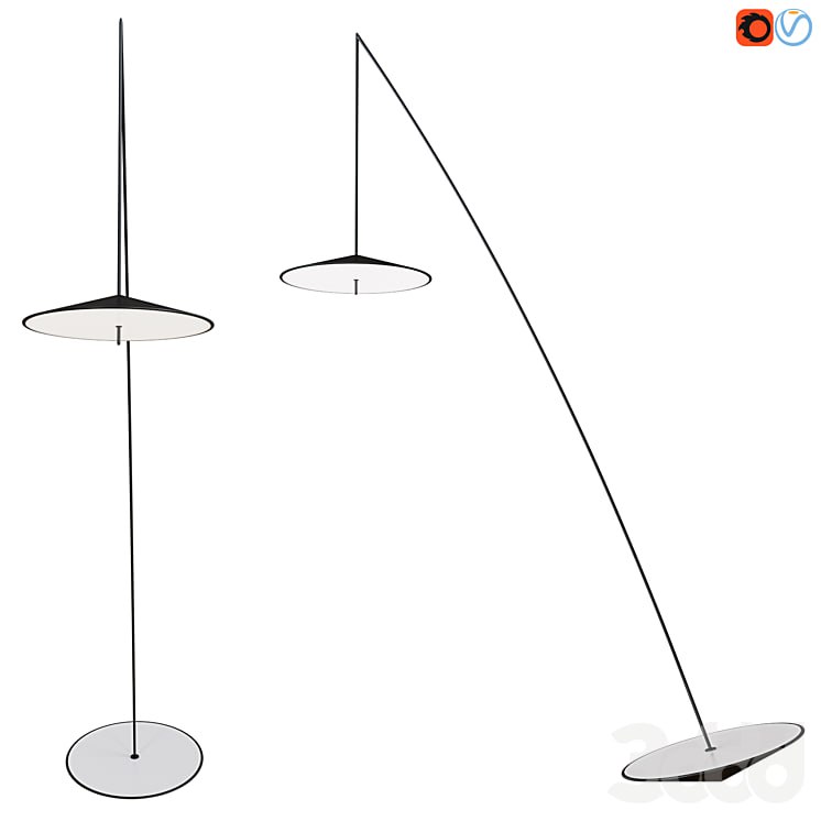 LED floor lamp MAUNO Lampatron
