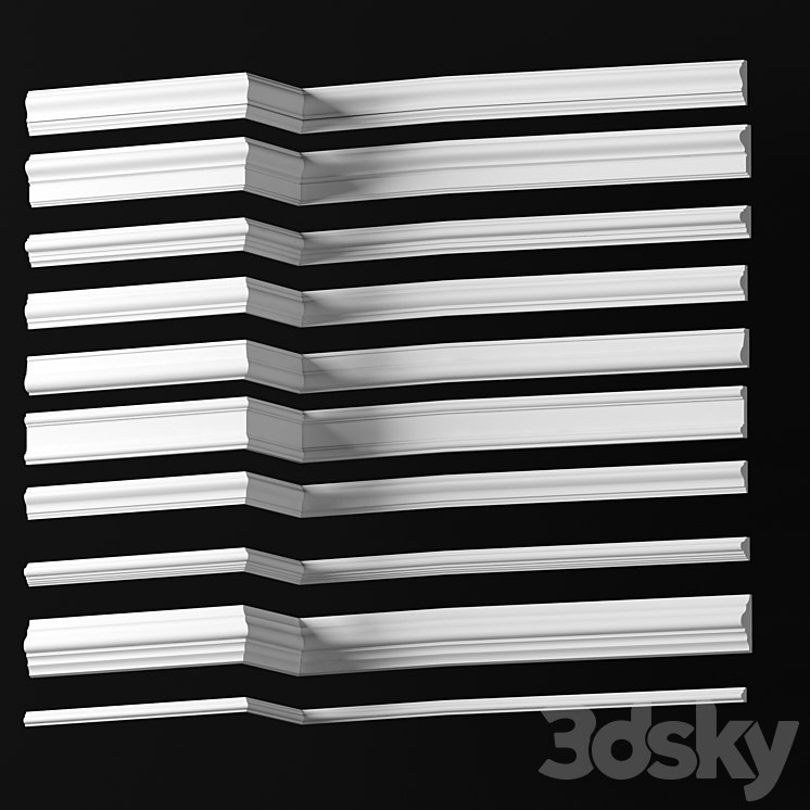 Collection of Moldings - Dikart p.9