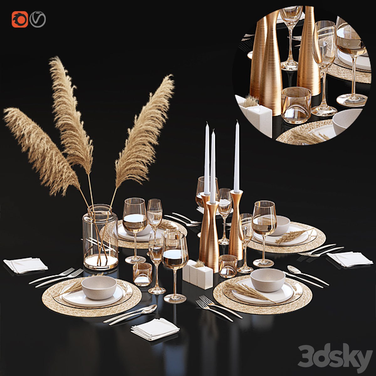 Table setting 22