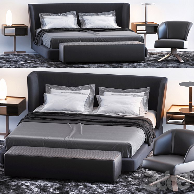 BED BY MINOTTI 4