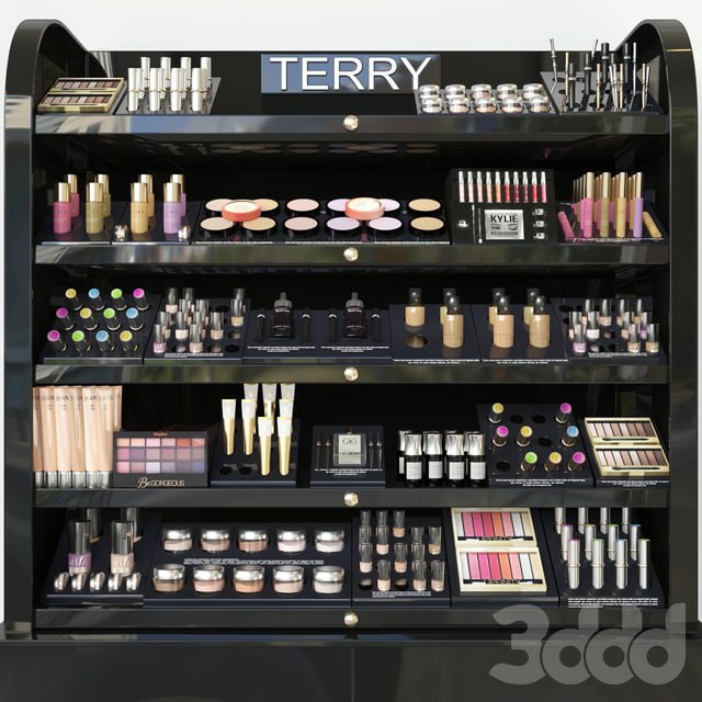 Set of professional cosmetics. make-up, beauty salon, lipstick, varnish, mascara