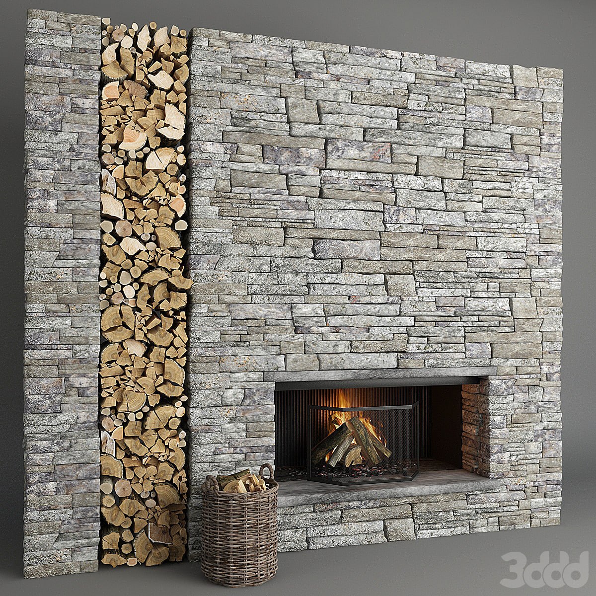 Fireplace and firewood 5