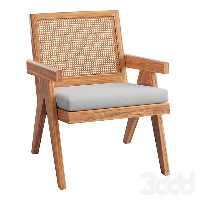 Ashton Caned Teak Accent Chair