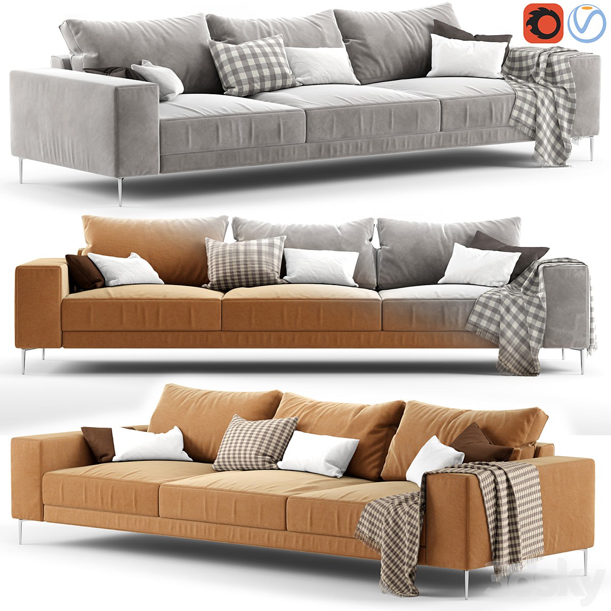 Sofa Biba Salotti NICK