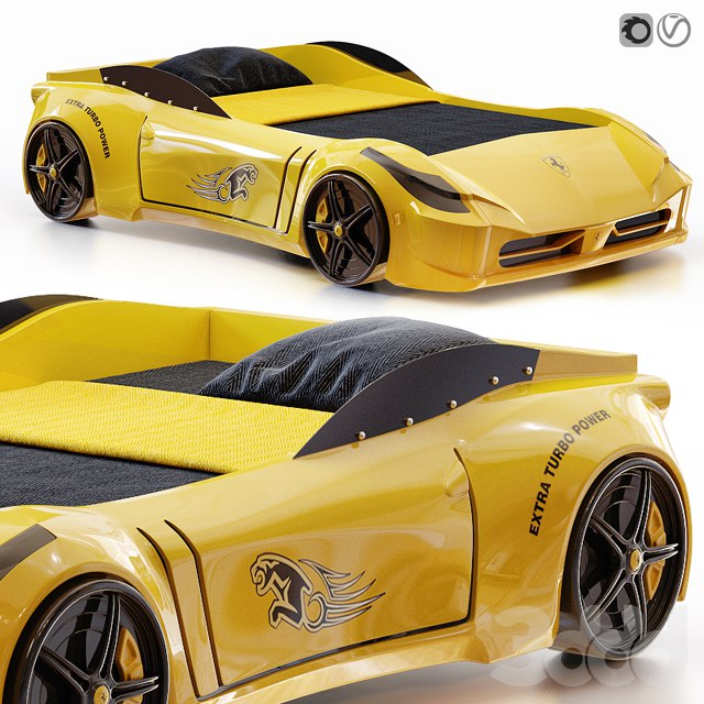 Racing Ferrari Car Bed Model for kids ’s #