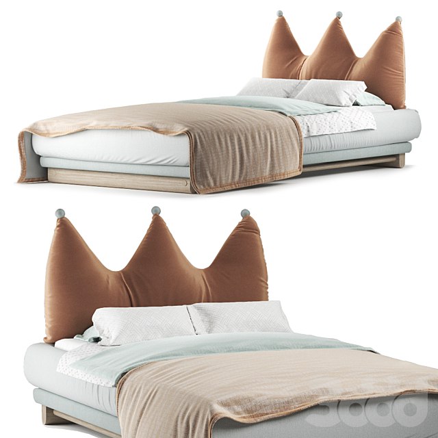 Crown bed
