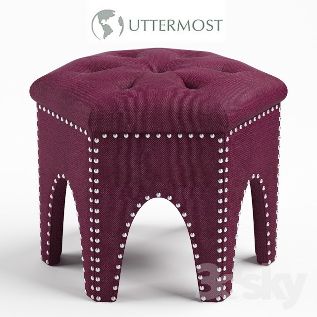 Pippa Purple Small Stool