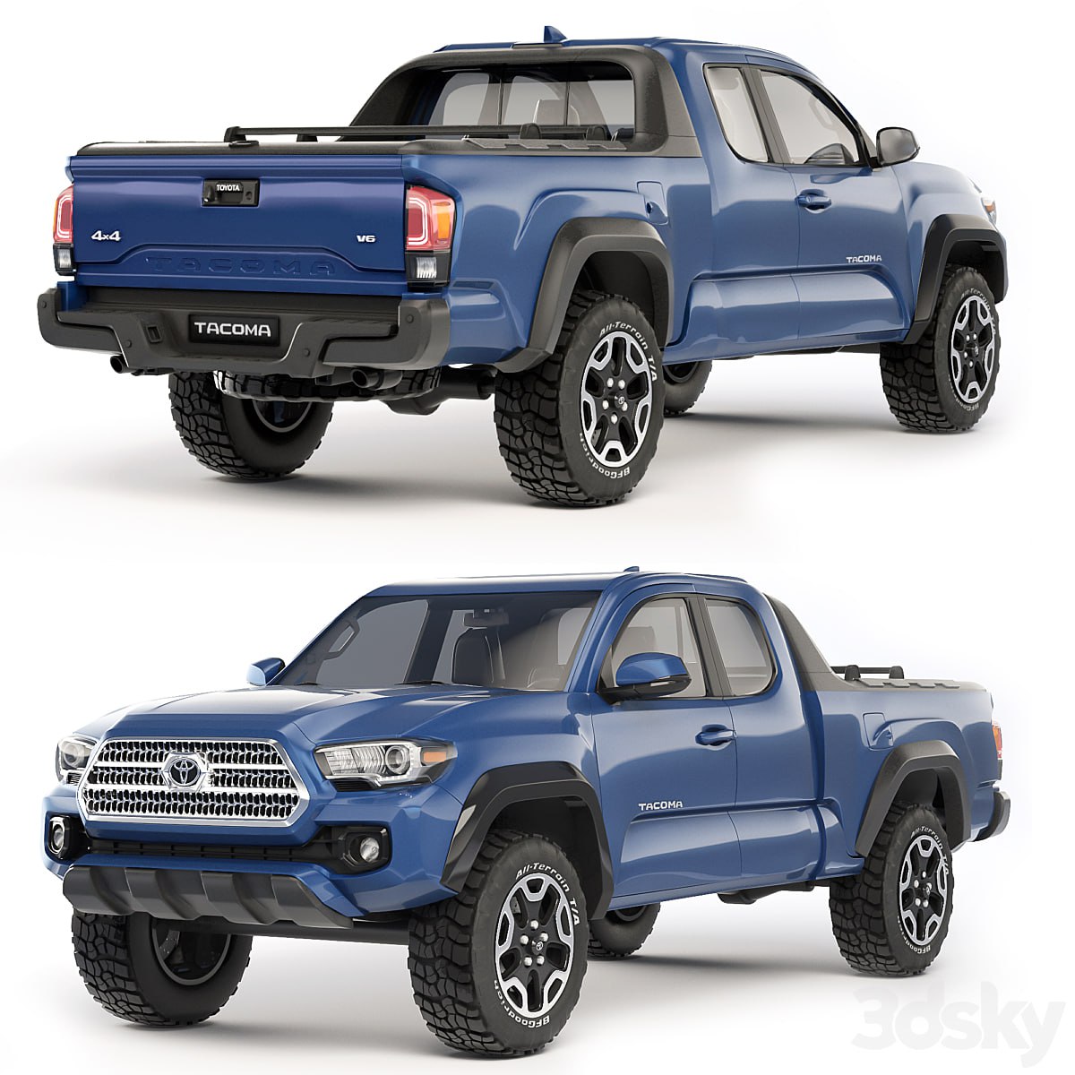 Toyota Tacoma extended cab 2017