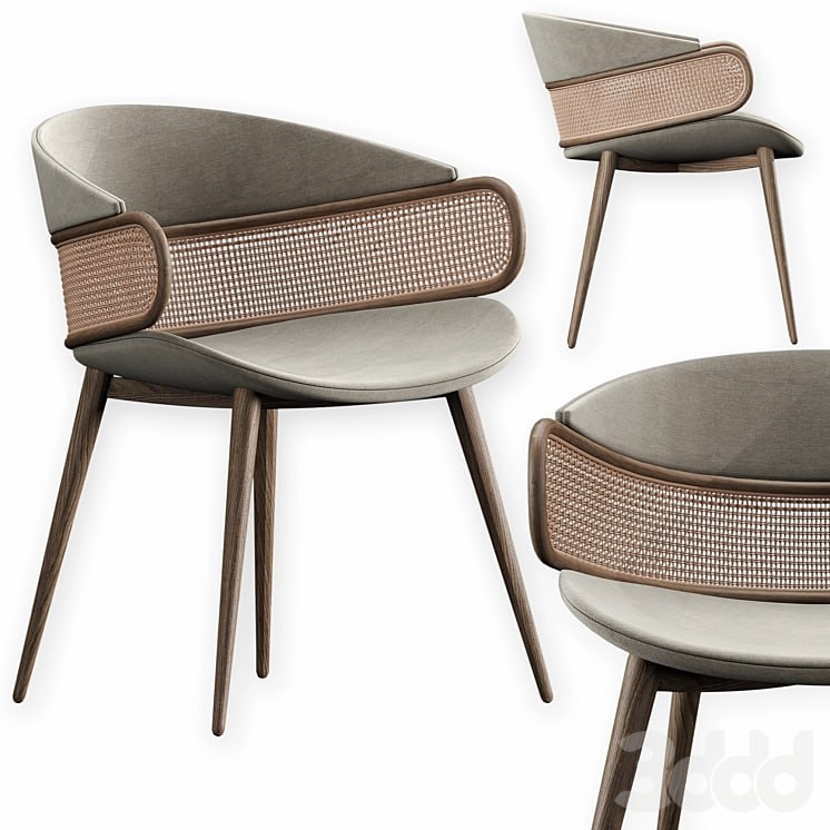 AlmaDeLuce Mudhif Dining Chair