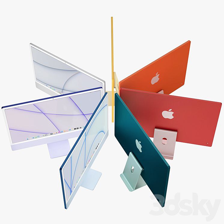 Apple iMac 24-inch all colors 2021
