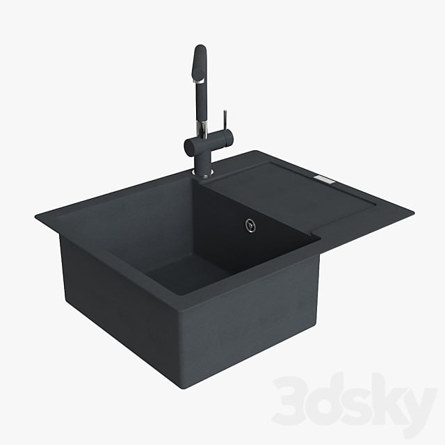 Franke Maris Sink MRG 611 62 Fragranite Onyx
