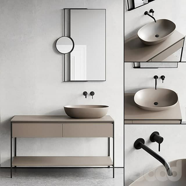 Nic Design Bridge Vanity unit -standing