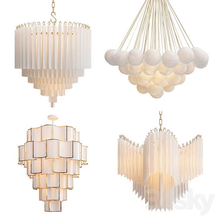 Collection of modern chandelier