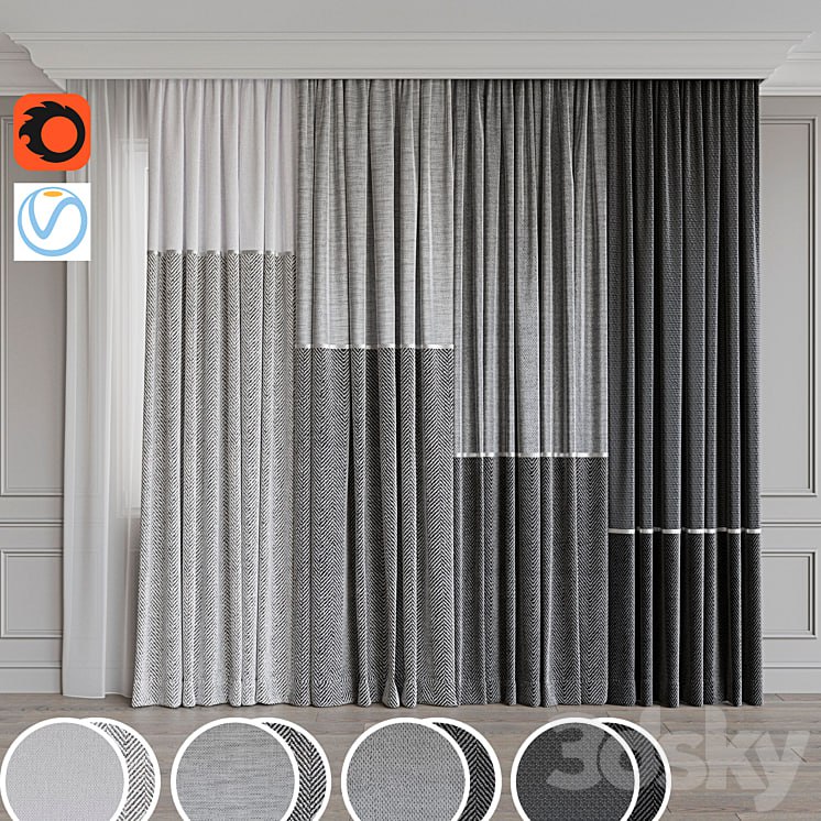 Set of curtains 95