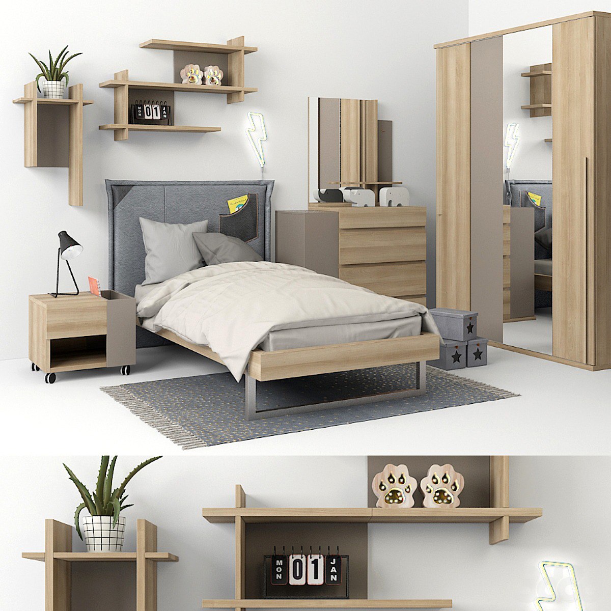 Furniture Gautie collection GRAPHIC part 01