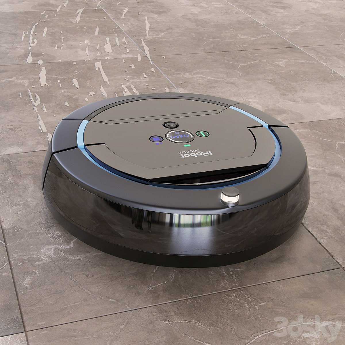 The cleaning robot vacuum cleaner iRobot Scooba 450