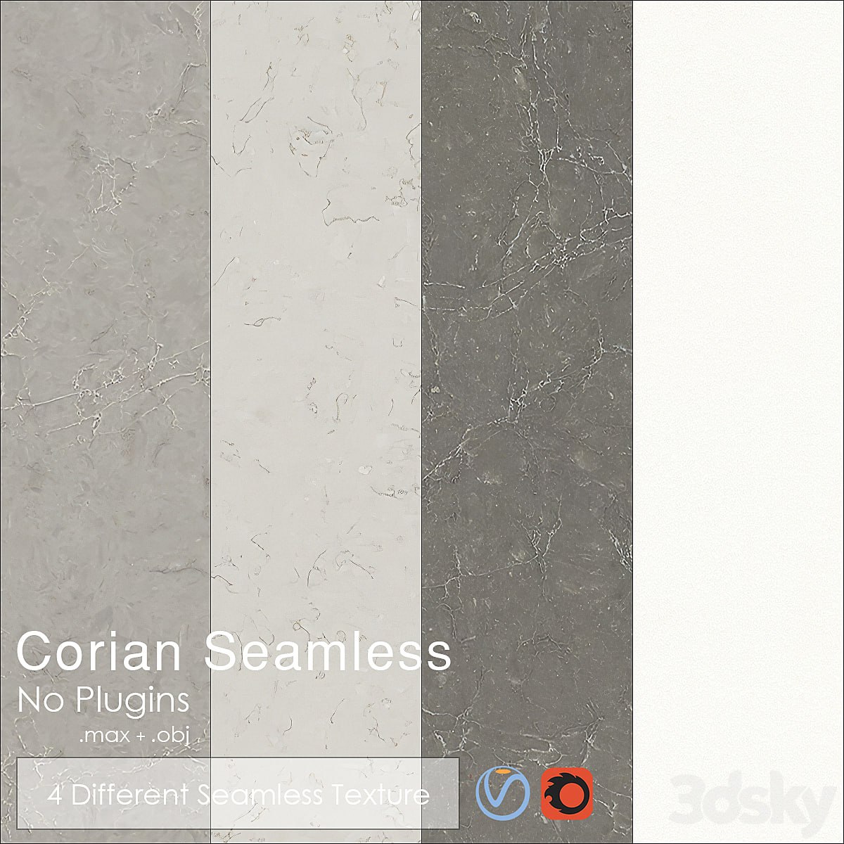 Dupont Corian Kitchen Countertops Grigio