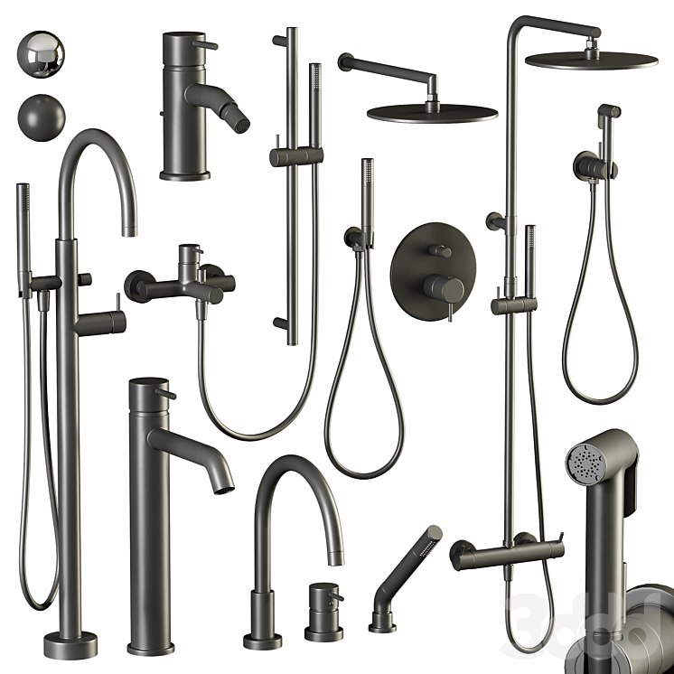 Cisal Nuovo Less shower and faucet set