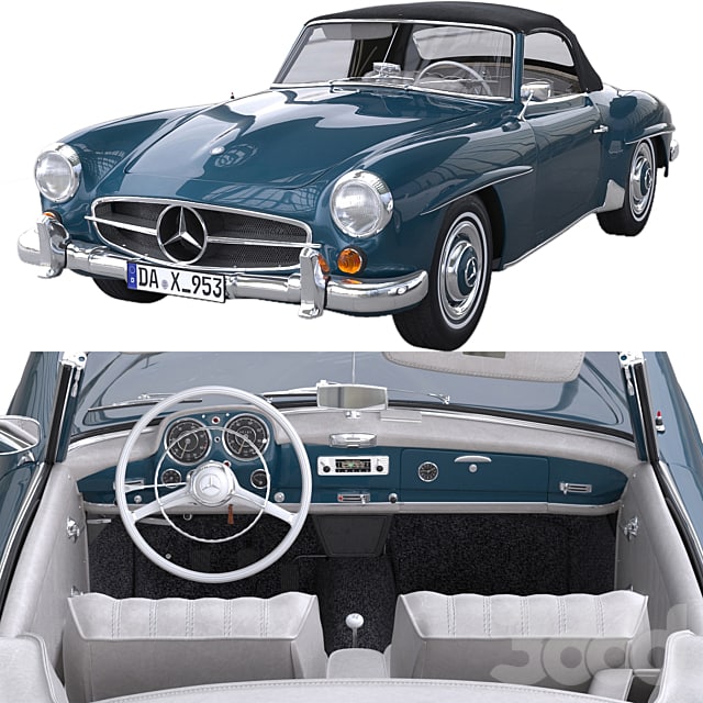 Mercedes_Benz_190SL+_2013_Corona