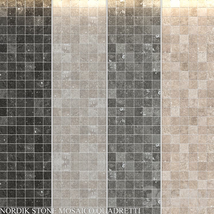 Flaviker Nordik Stone Mosaico Quadretti