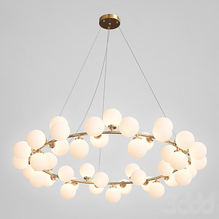 Milk Bubble Round Chandelier