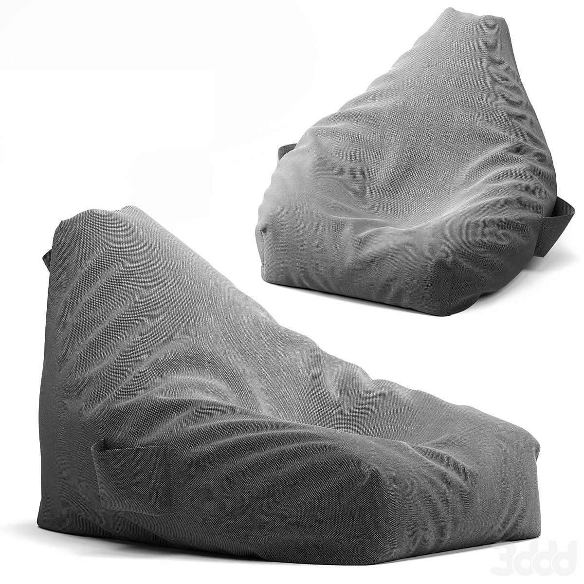 ZARA HOME COTTON POUF 2