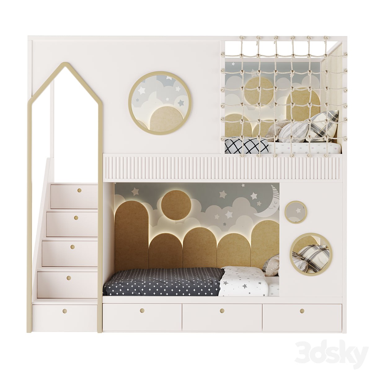 Kids Room Bed 03