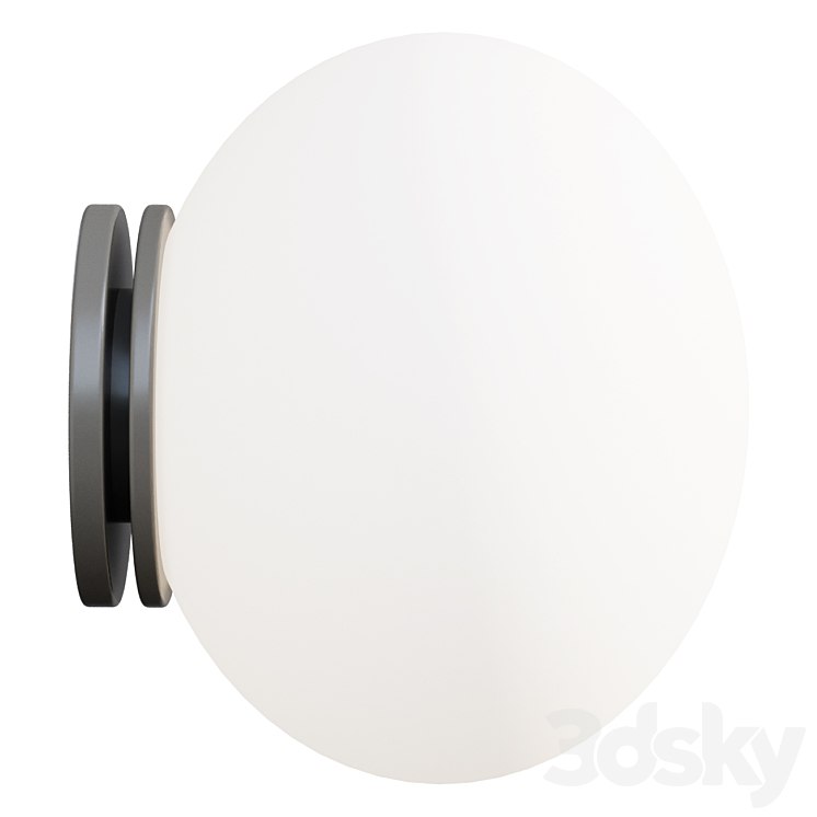 Sconce FLOS GLO BALL MINI WAND EN PLAFONDLAMP wall light
