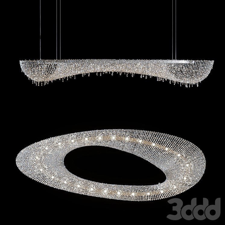 Chandelier Manooi Artica (1600х600х210)