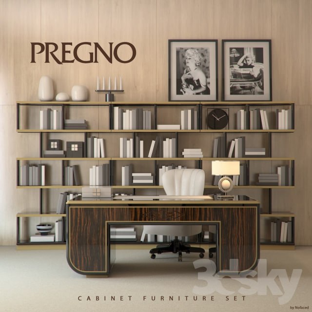 pregno cabinet set
