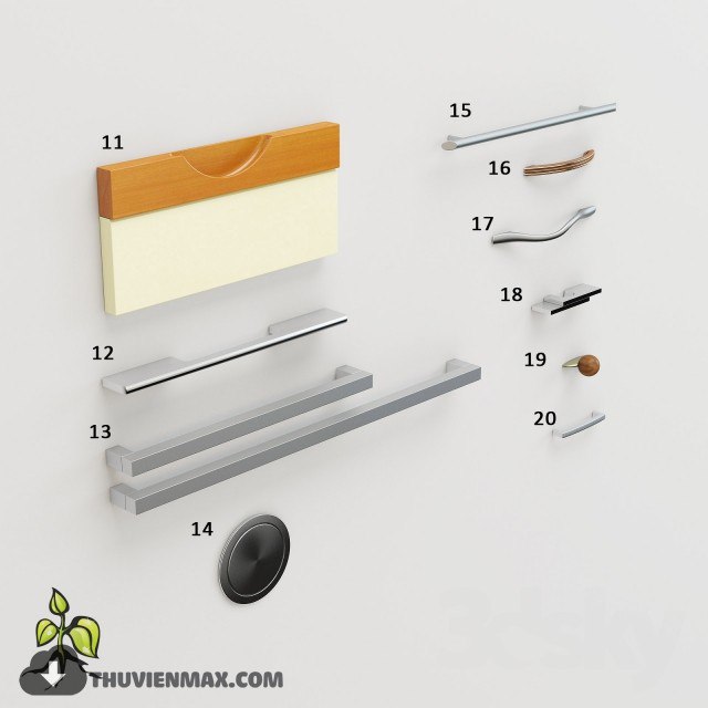 Art Nouveau handles Vol # 2