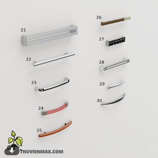 Art Nouveau handles Vol # 3