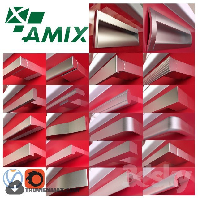 Furniture handles company AMIX_Alyuminievye_vol.7