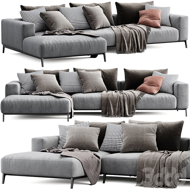 Flexform Ettore Chaise Longue