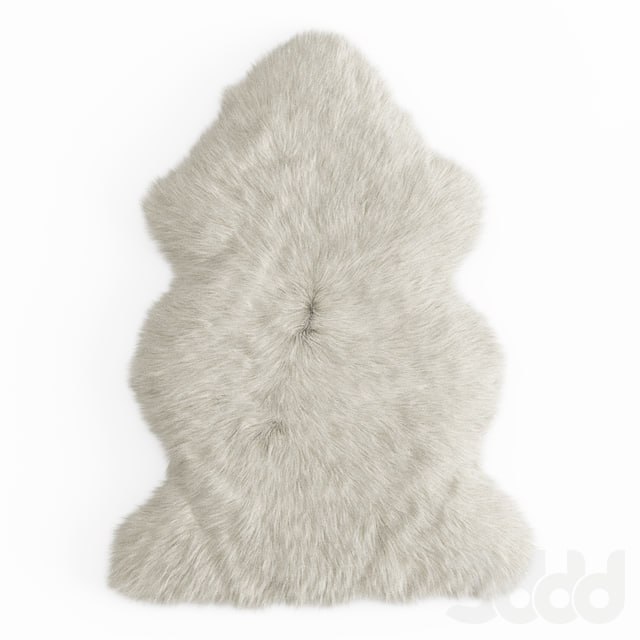 Sheepskin rug