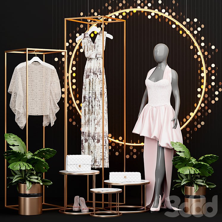 Clothing store showcase 2