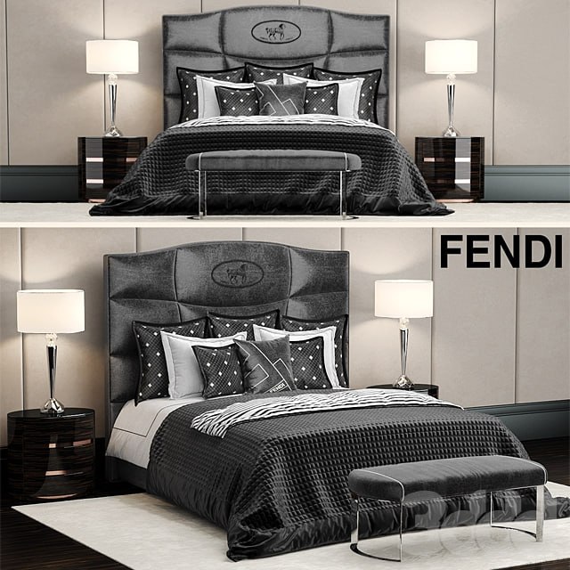 Bed Fendi George bed