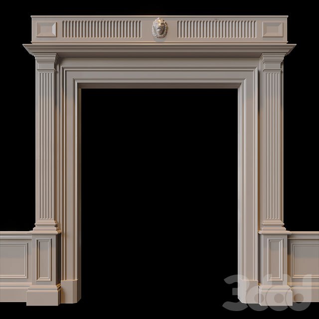 Door portal Clive Christian