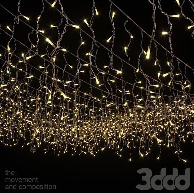 Editable garland fringe