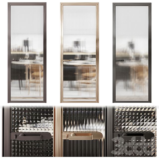 Glas italia door 3 ,