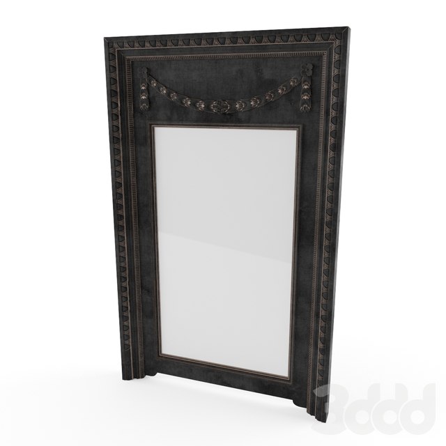 19TH C. NEOCLASSICAL LAUREL MIRROR