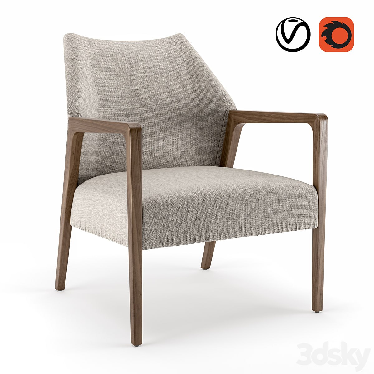 Abbott dalton accent chair