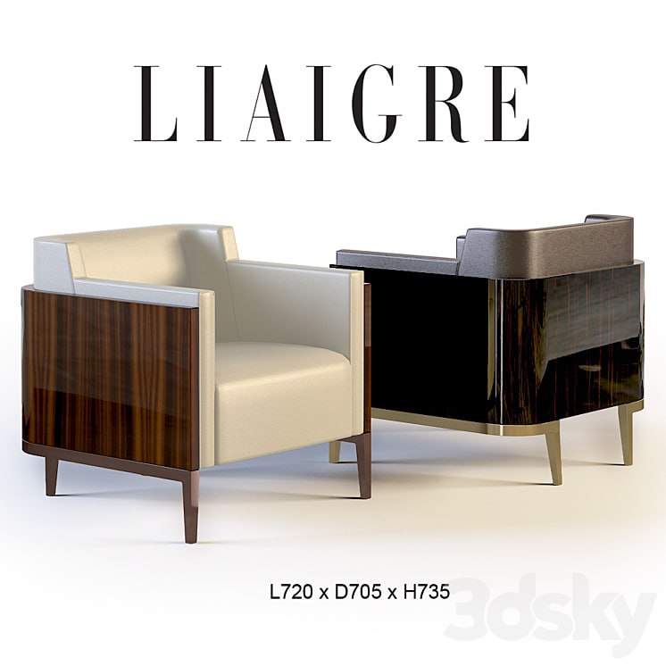 Christian Liaigre, Shelter ArmChair 19907