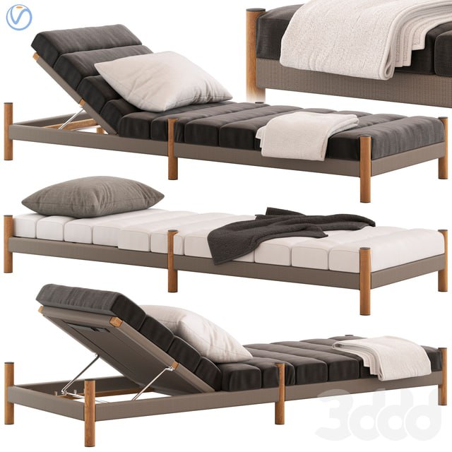 Coco Republic Architect Outdoor Sunlounge