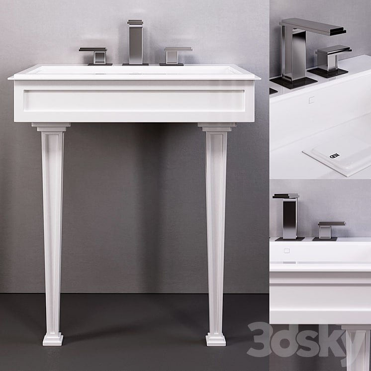 Eleganza 70 Console Basin by Gessi