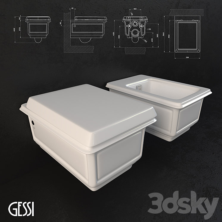 Gessi / Eleganza sanitaryware